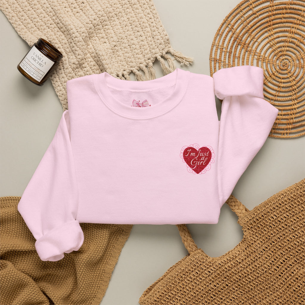 Heart Chest Patch Sweatshirt