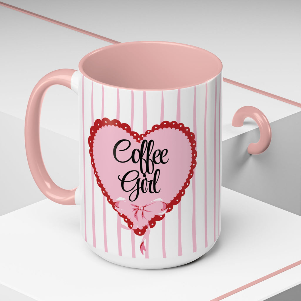 Coffee Mug "Coffee Girl" Heart