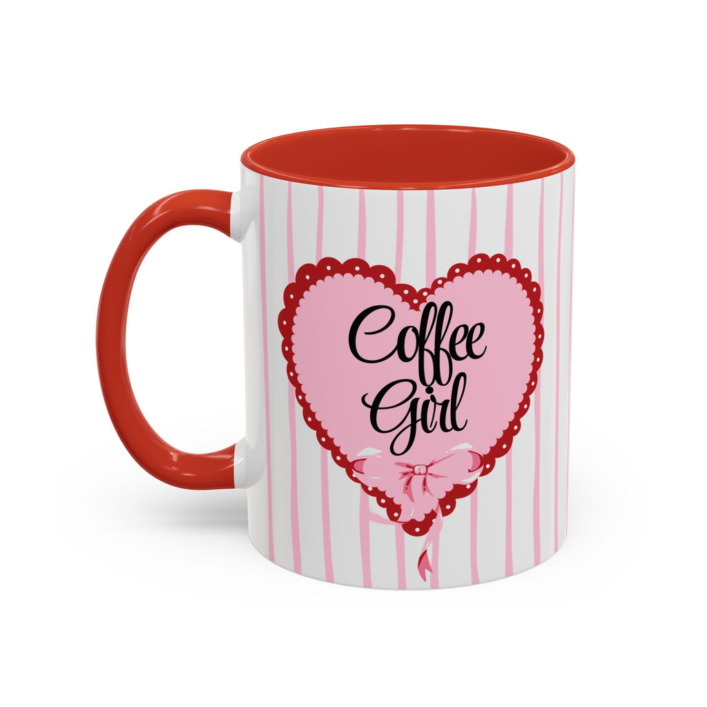 Coffee Mug "Coffee Girl" Heart