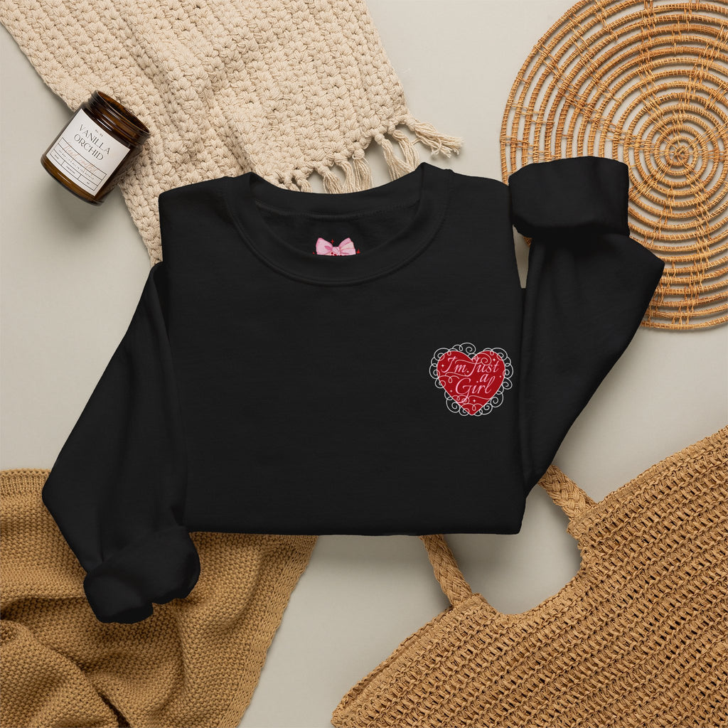 Heart Chest Patch Sweatshirt