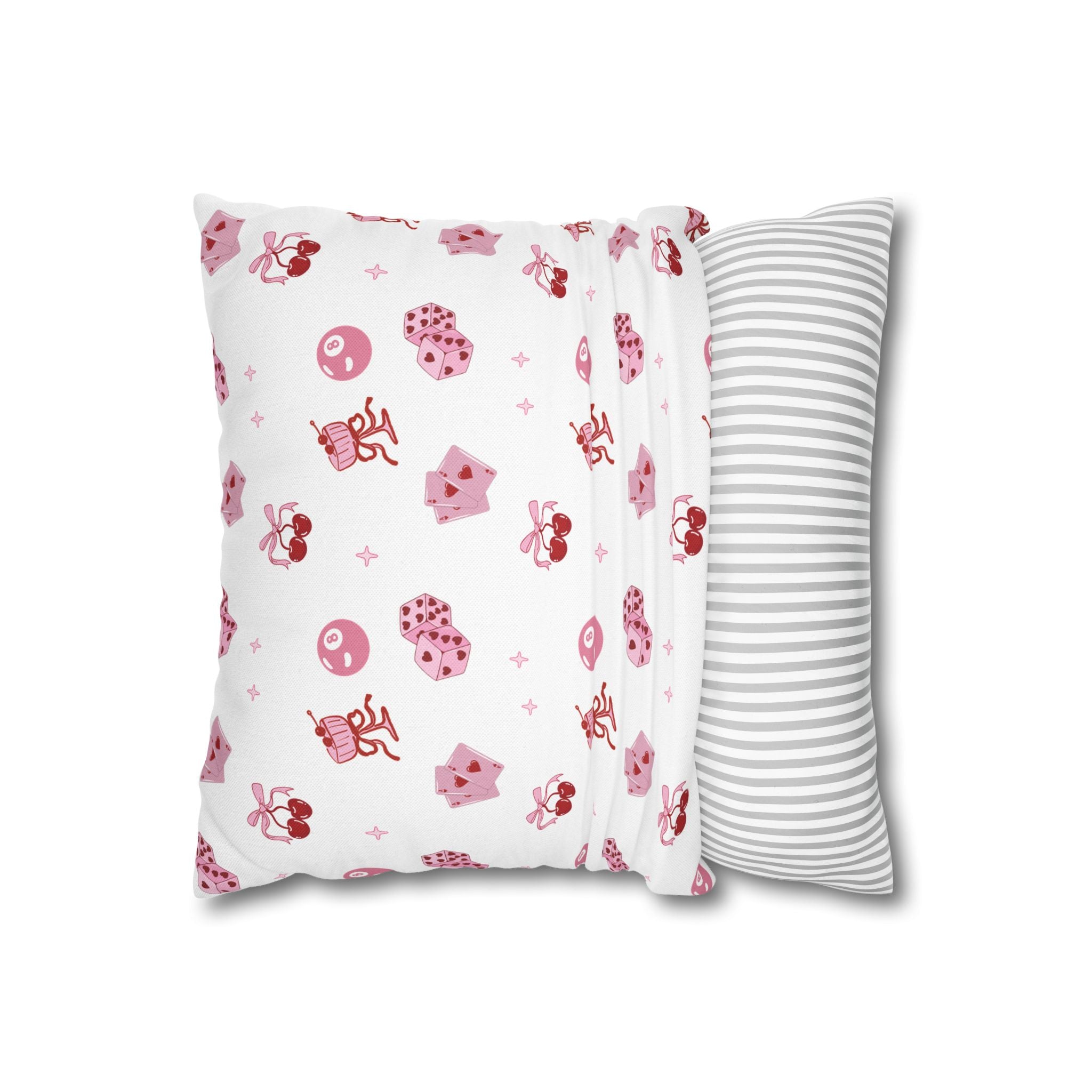 Cute Pink Coquette Pillowcase Cover