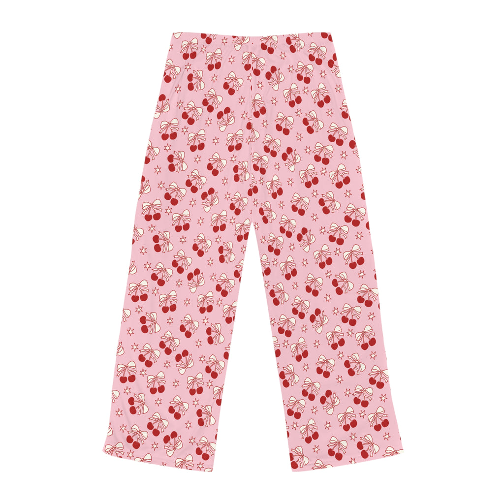 Cozy Bow's & Cherries Pajama Pants