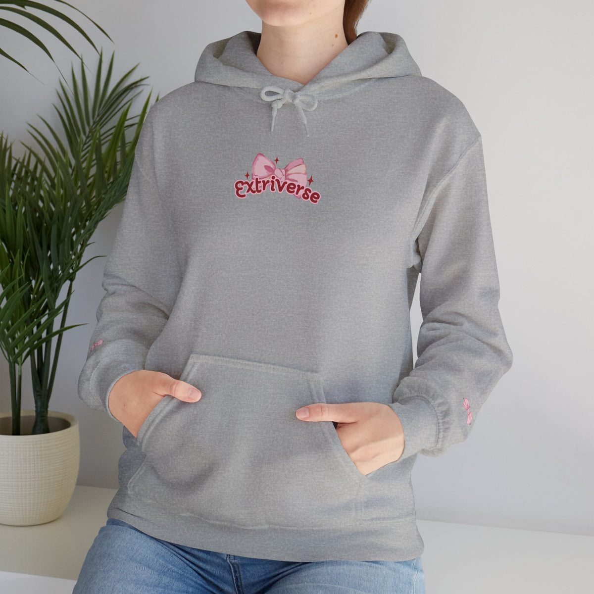 'Extriverse' Brand Logo Hoodie