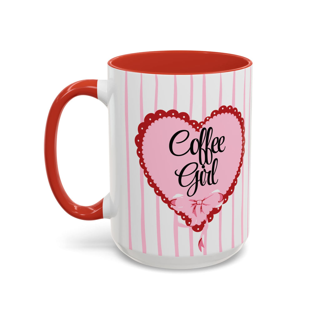 Coffee Mug "Coffee Girl" Heart