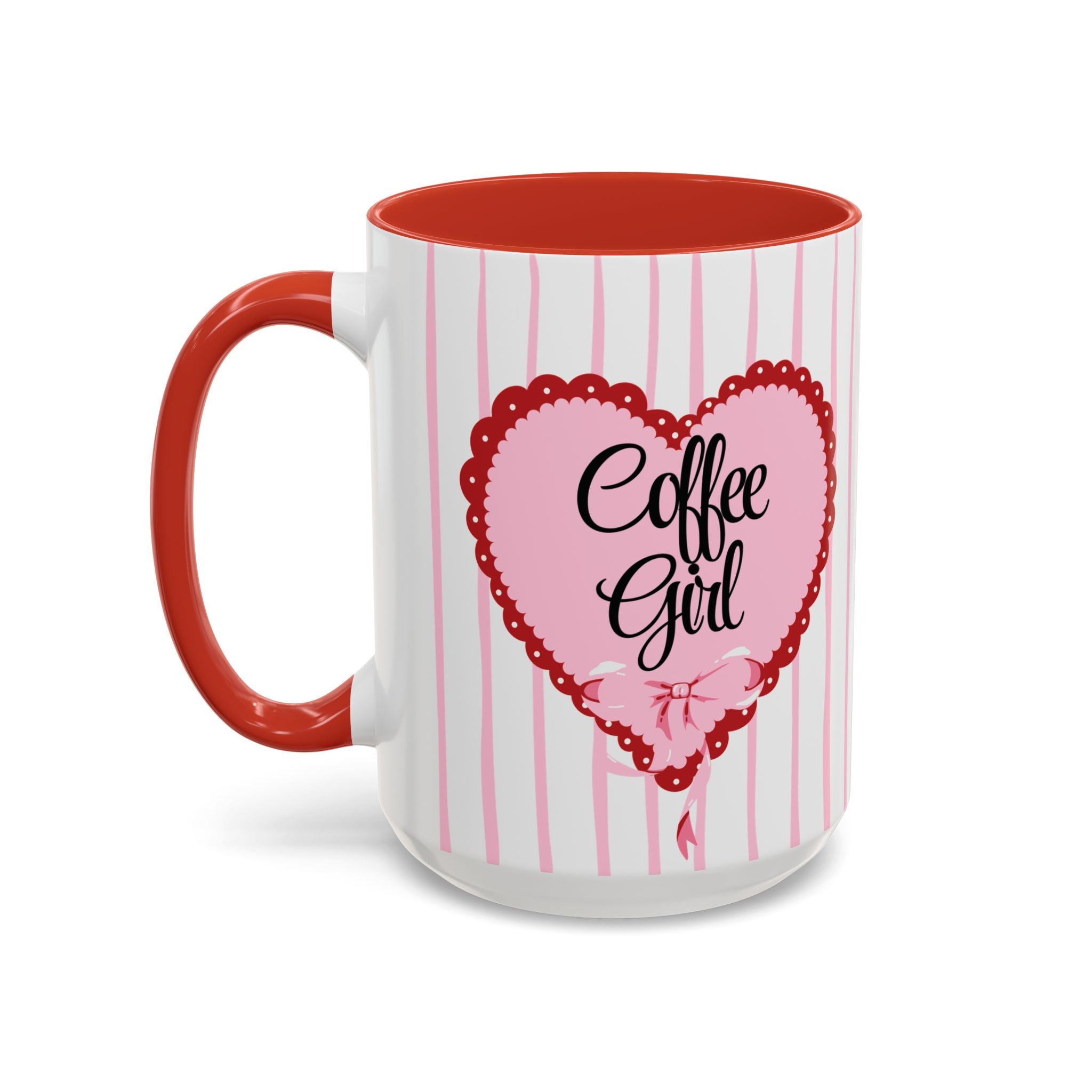 Coffee Mug "Coffee Girl" Heart