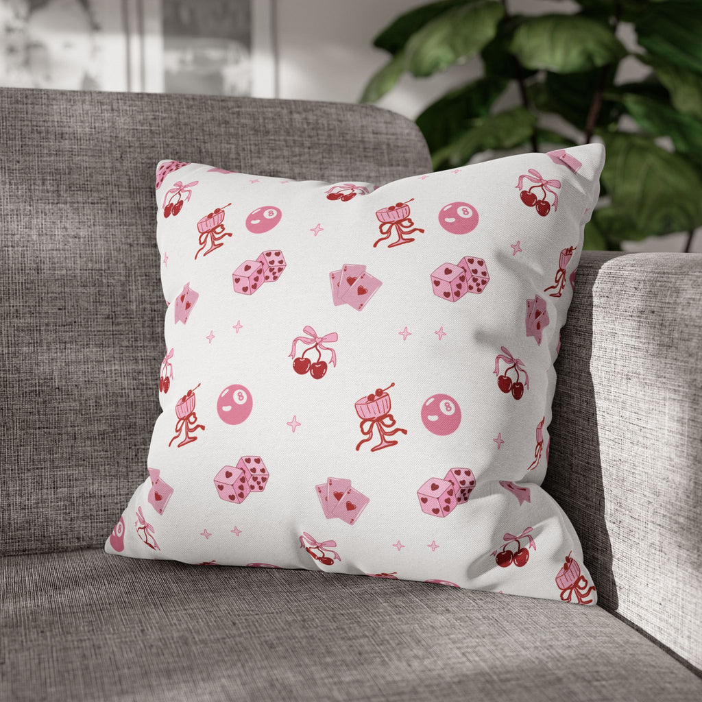 Cute Pink Coquette Pillowcase Cover