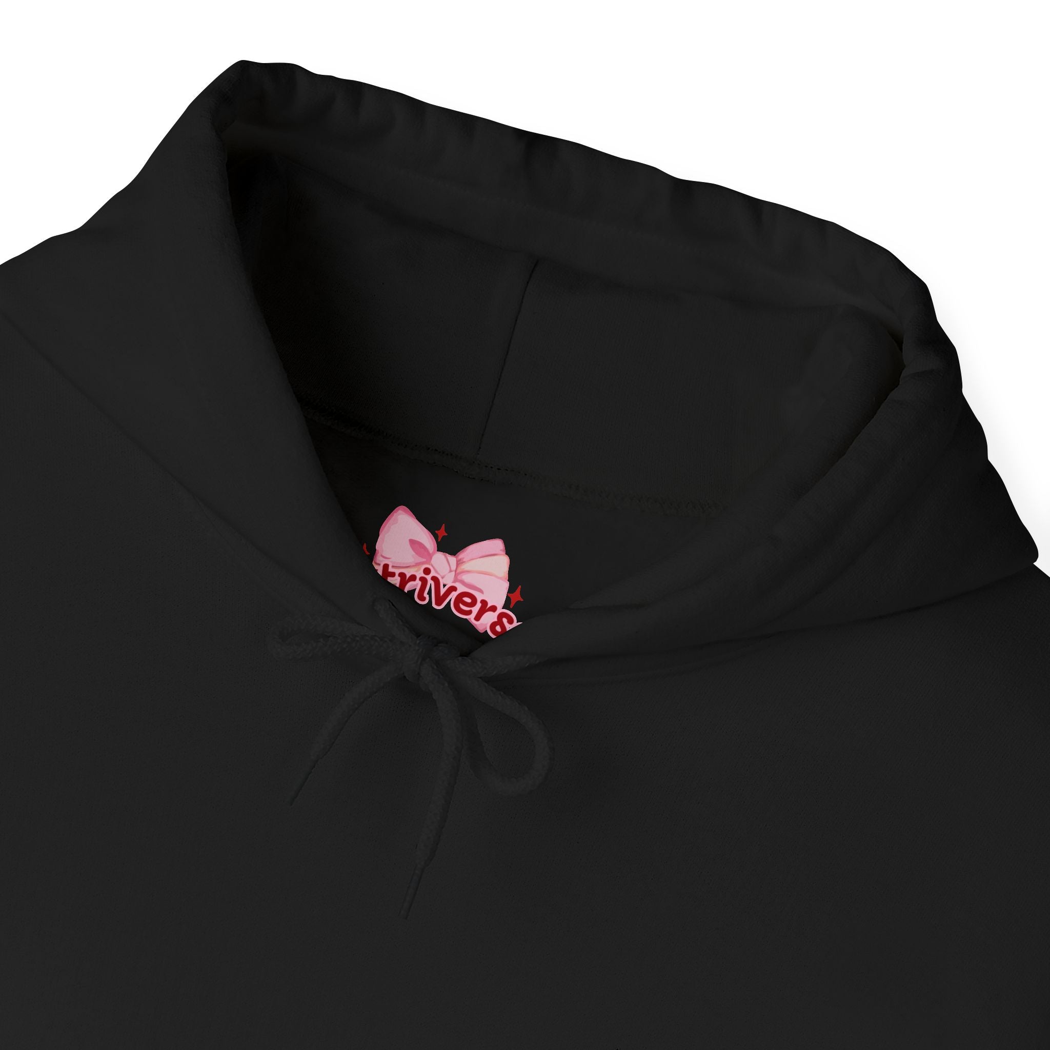 Matching Black Hoodie Cute Balloon Dog & Bow's