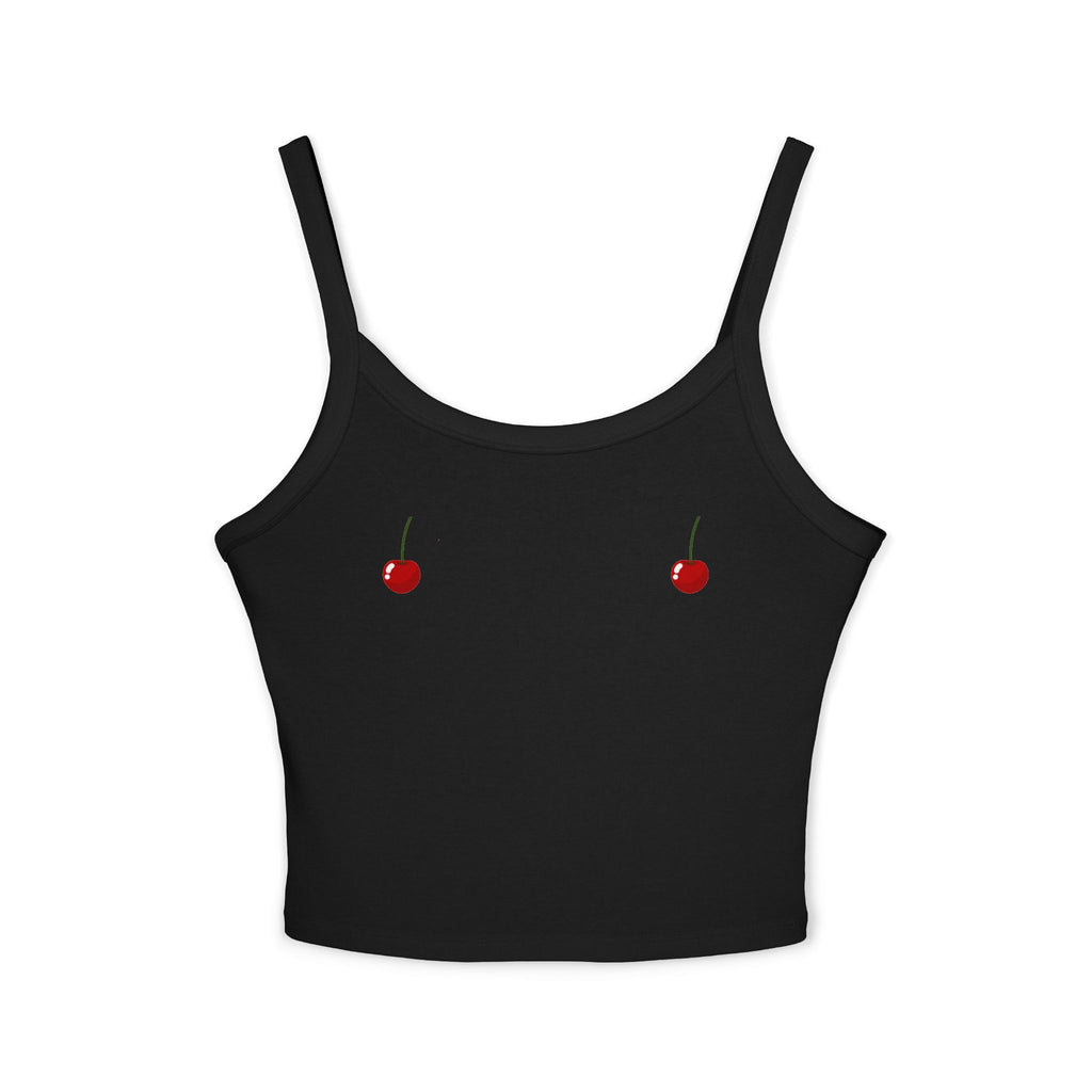 Cherry Spaghetti String Top