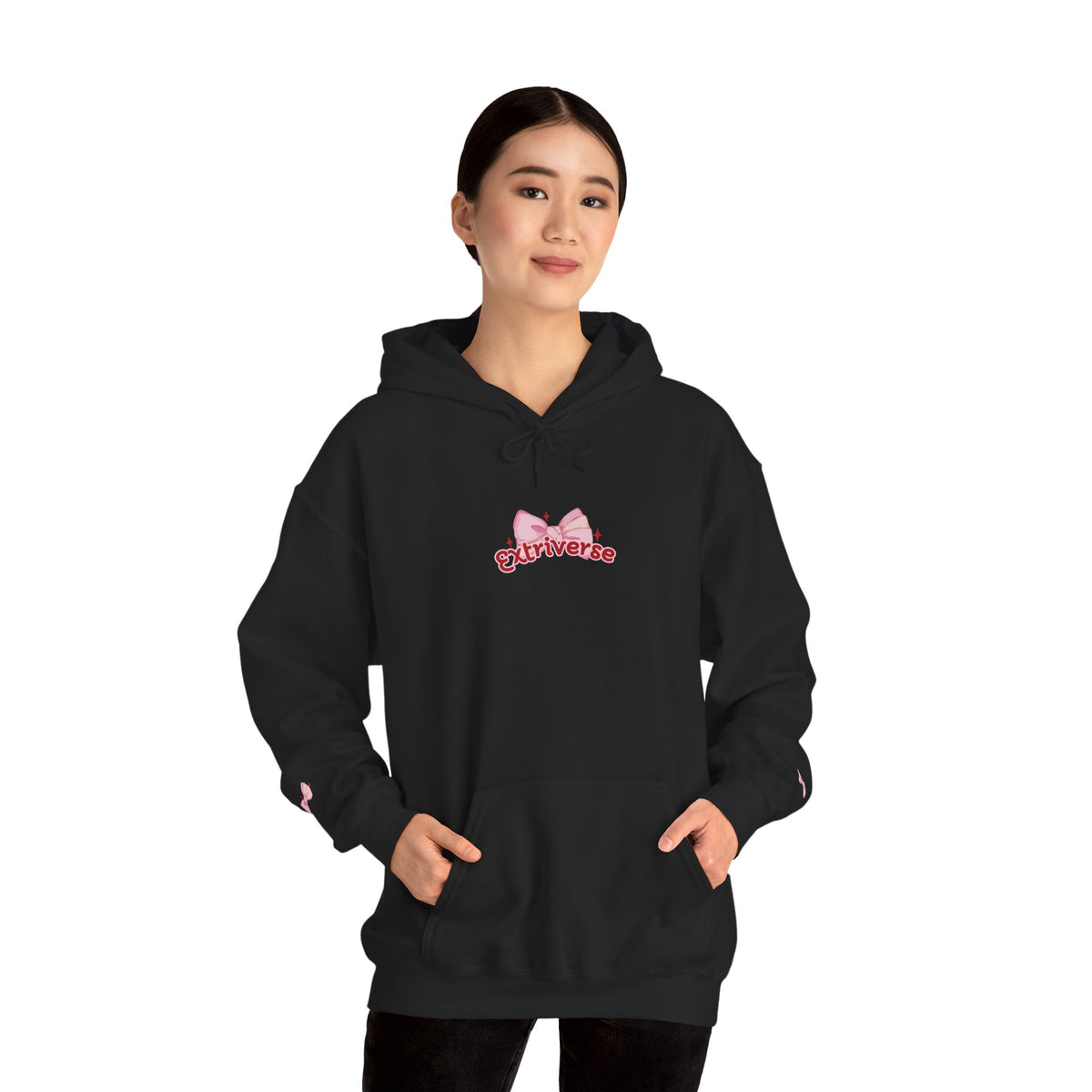 'Extriverse' Brand Logo Hoodie