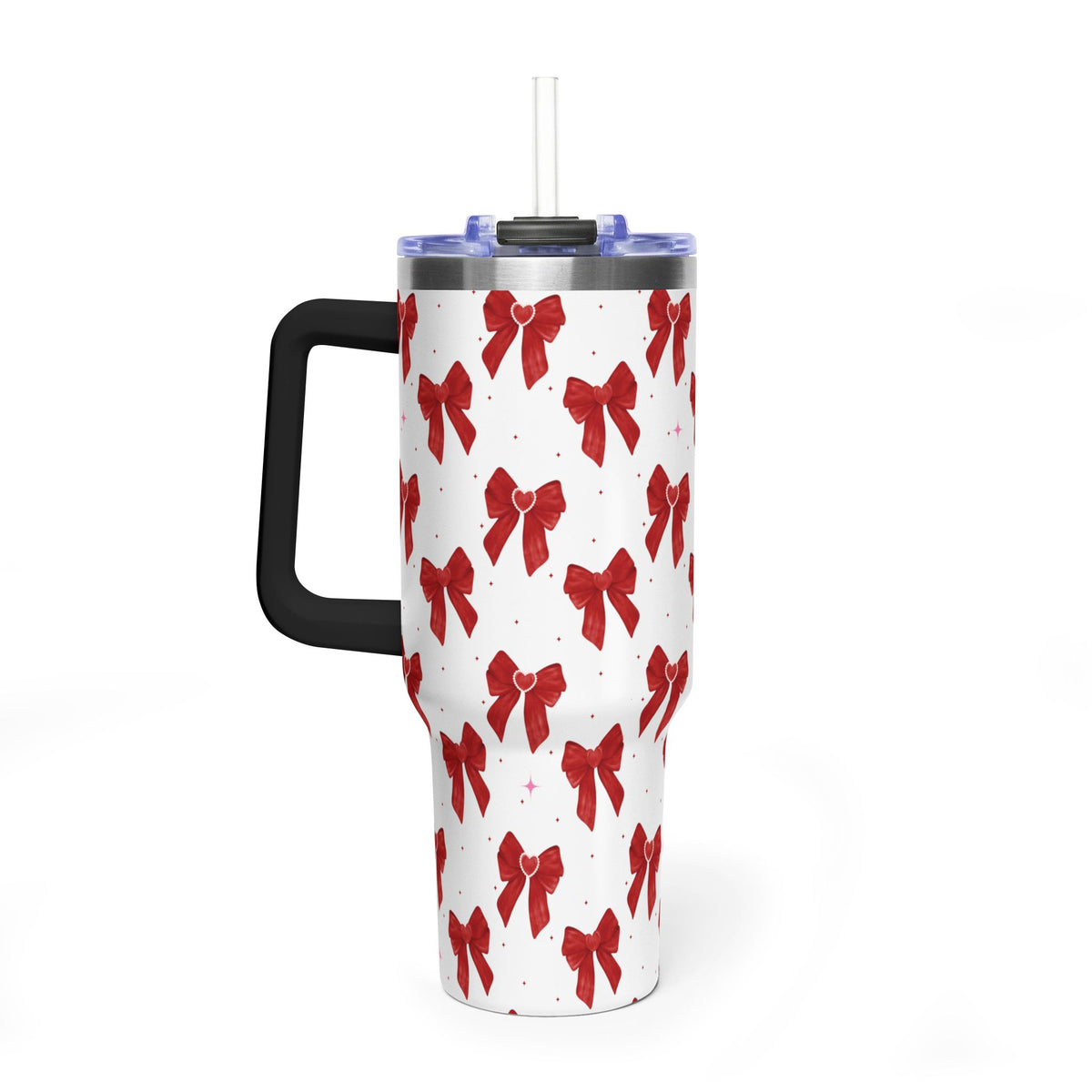 Red Bow's Pattern 40oz Tumbler