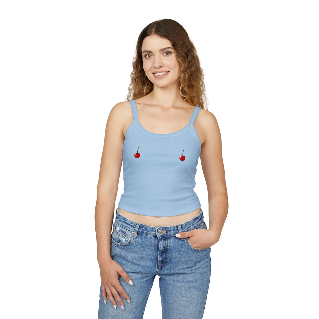 Cherry Spaghetti String Top
