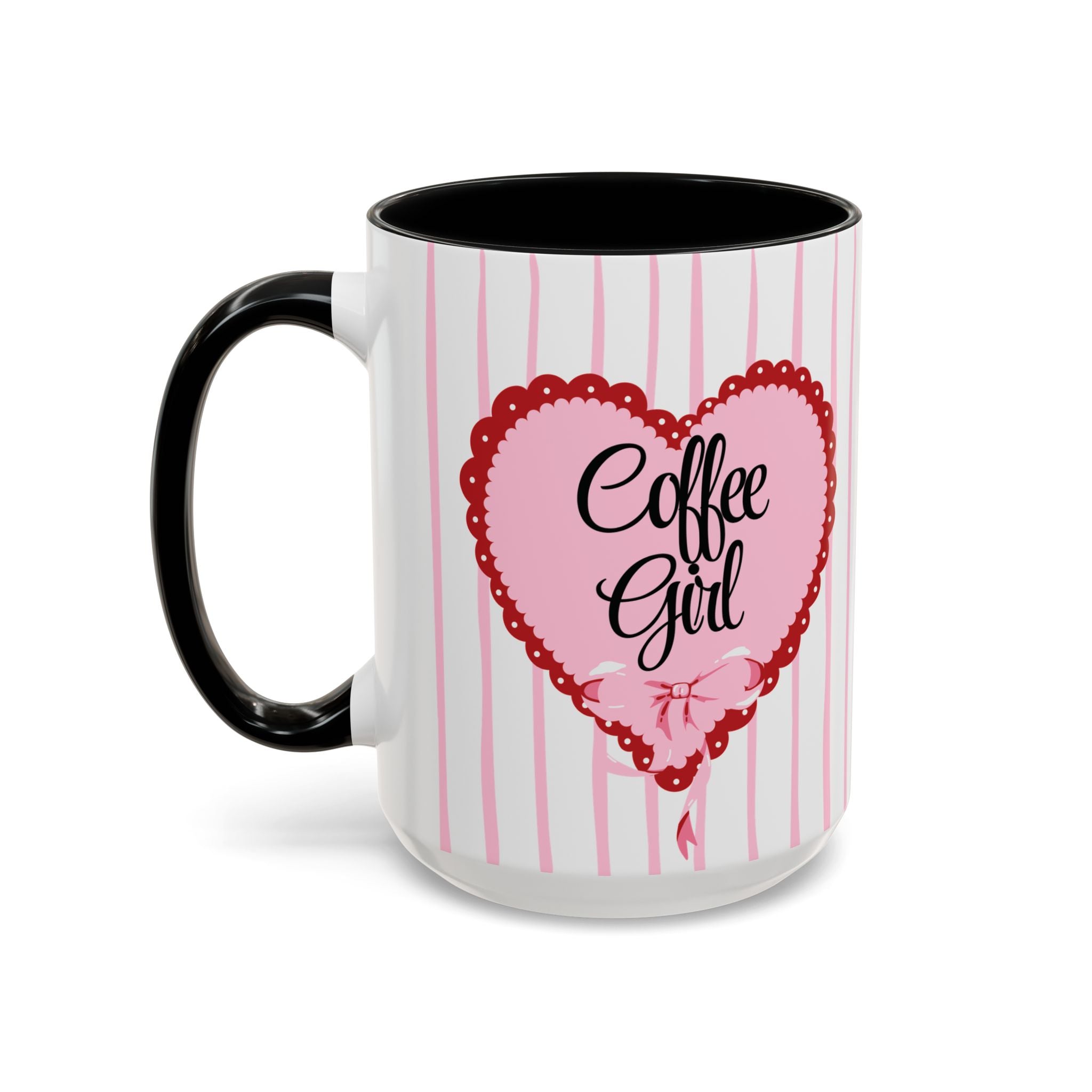 Coffee Mug "Coffee Girl" Heart