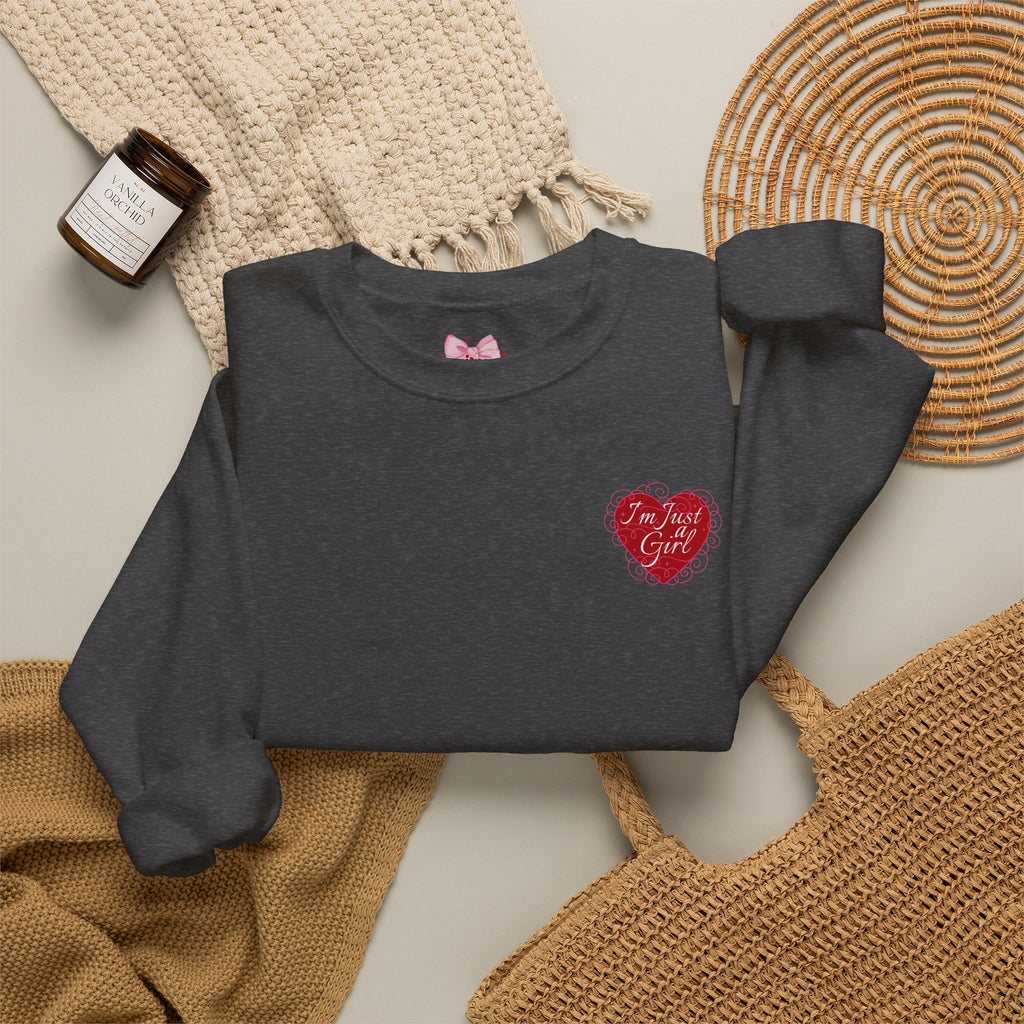 Heart Chest Patch Sweatshirt