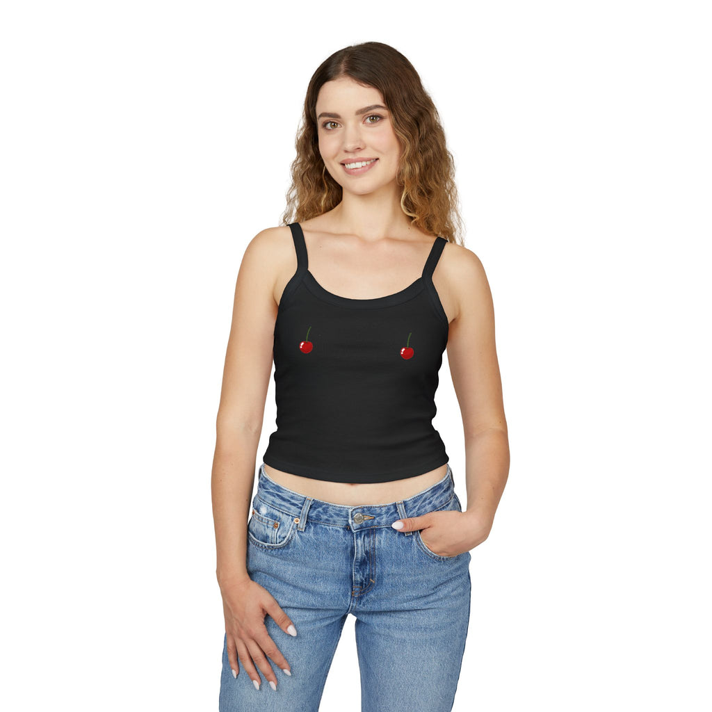 Cherry Spaghetti String Top