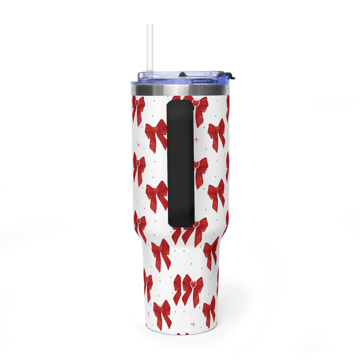 Red Bow's Pattern 40oz Tumbler