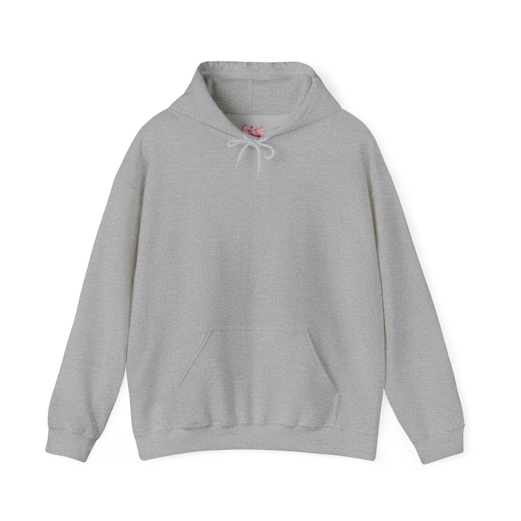 Floral Garden Pattern Back Print Hoodie