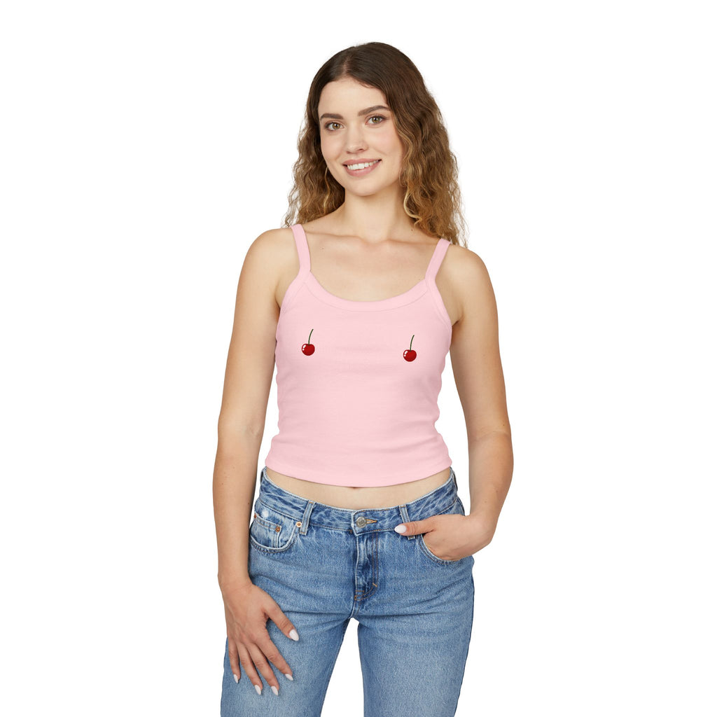 Cherry Spaghetti String Top