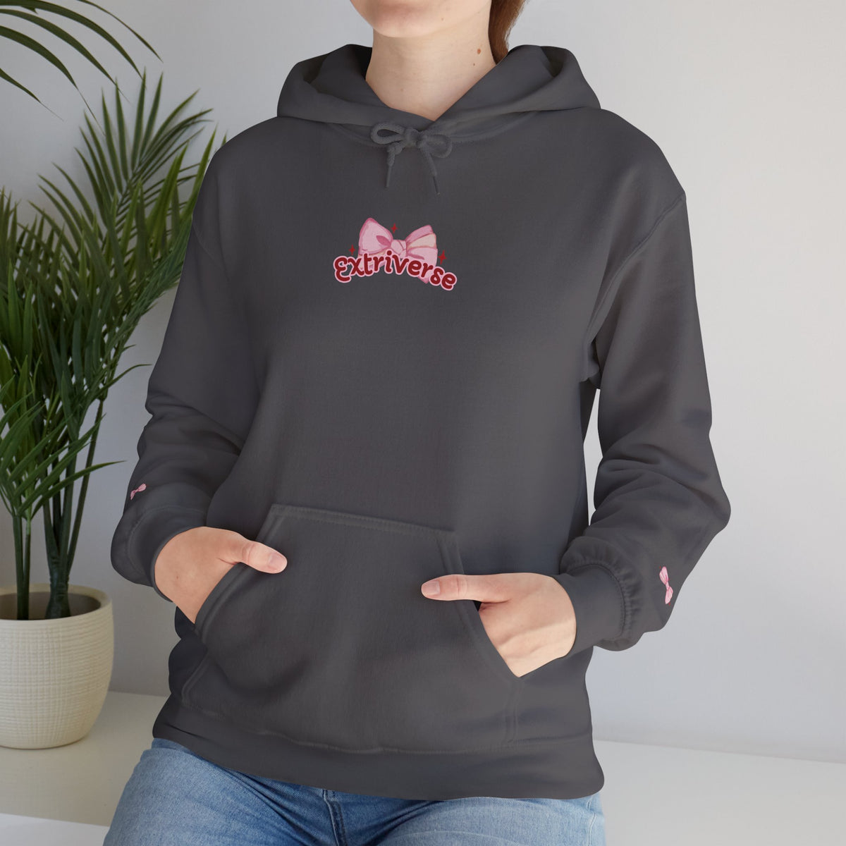 'Extriverse' Brand Logo Hoodie