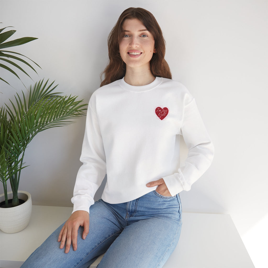 Heart Chest Patch Sweatshirt