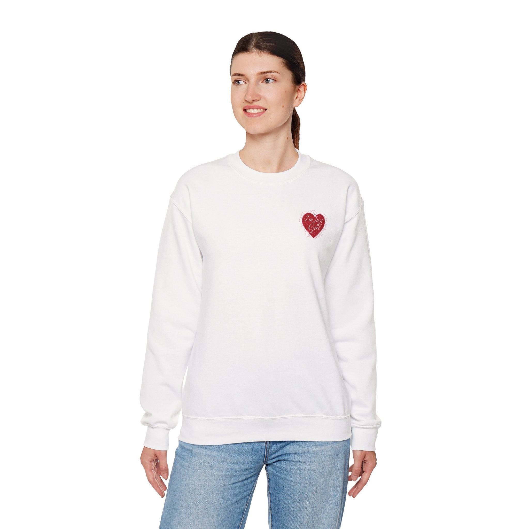 Heart Chest Patch Sweatshirt