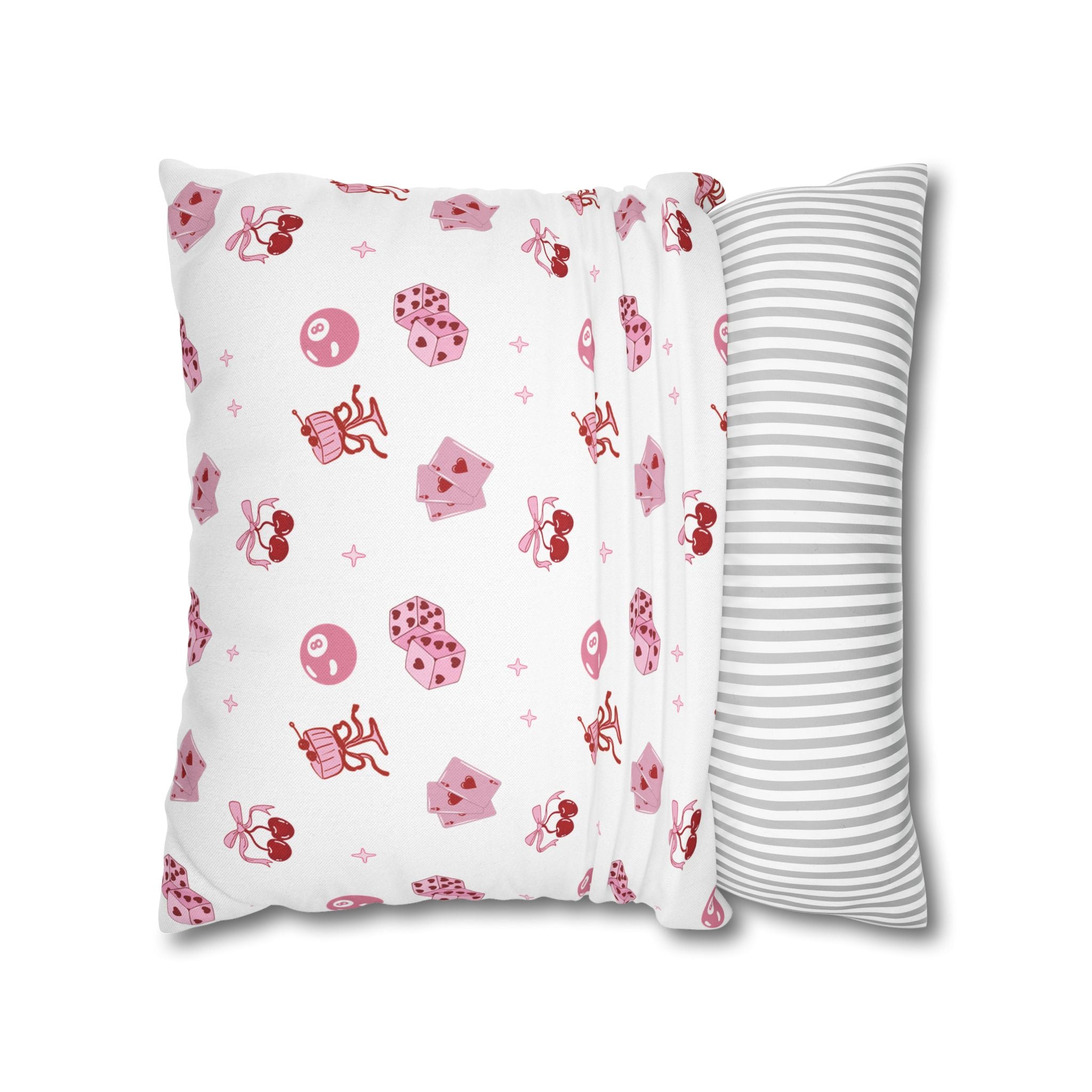 Cute Pink Coquette Pillowcase Cover