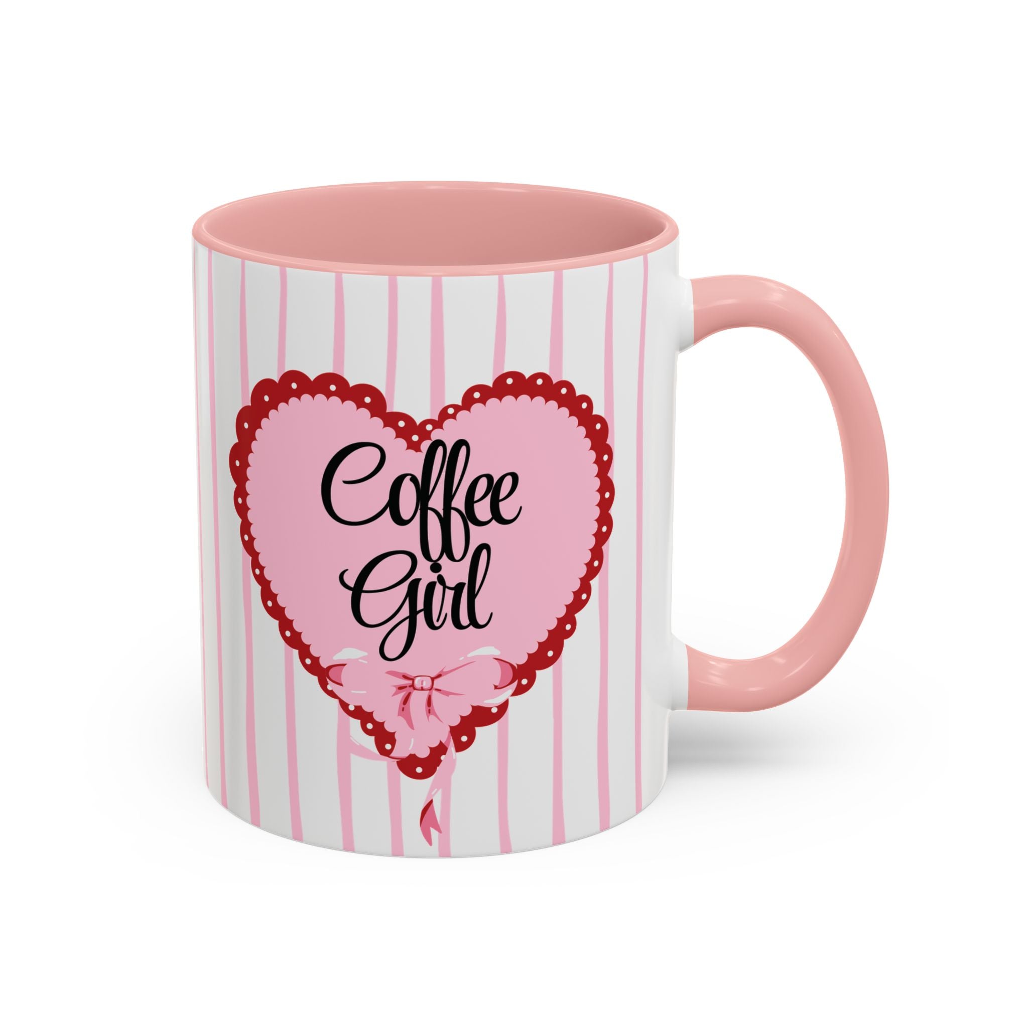 Coffee Mug "Coffee Girl" Heart