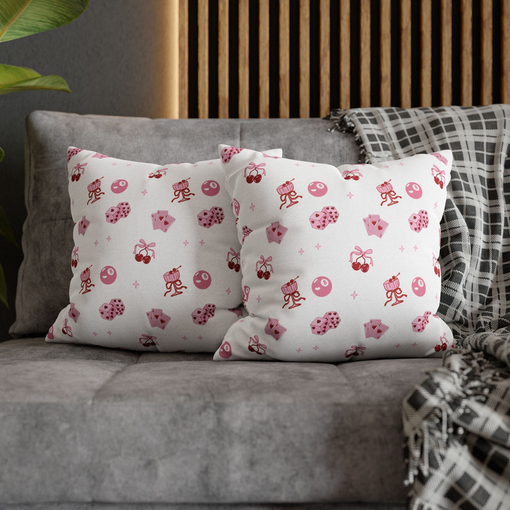 Cute Pink Coquette Pillowcase Cover