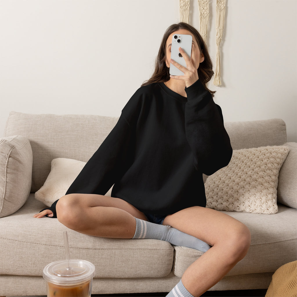 Heart Chest Patch Sweatshirt