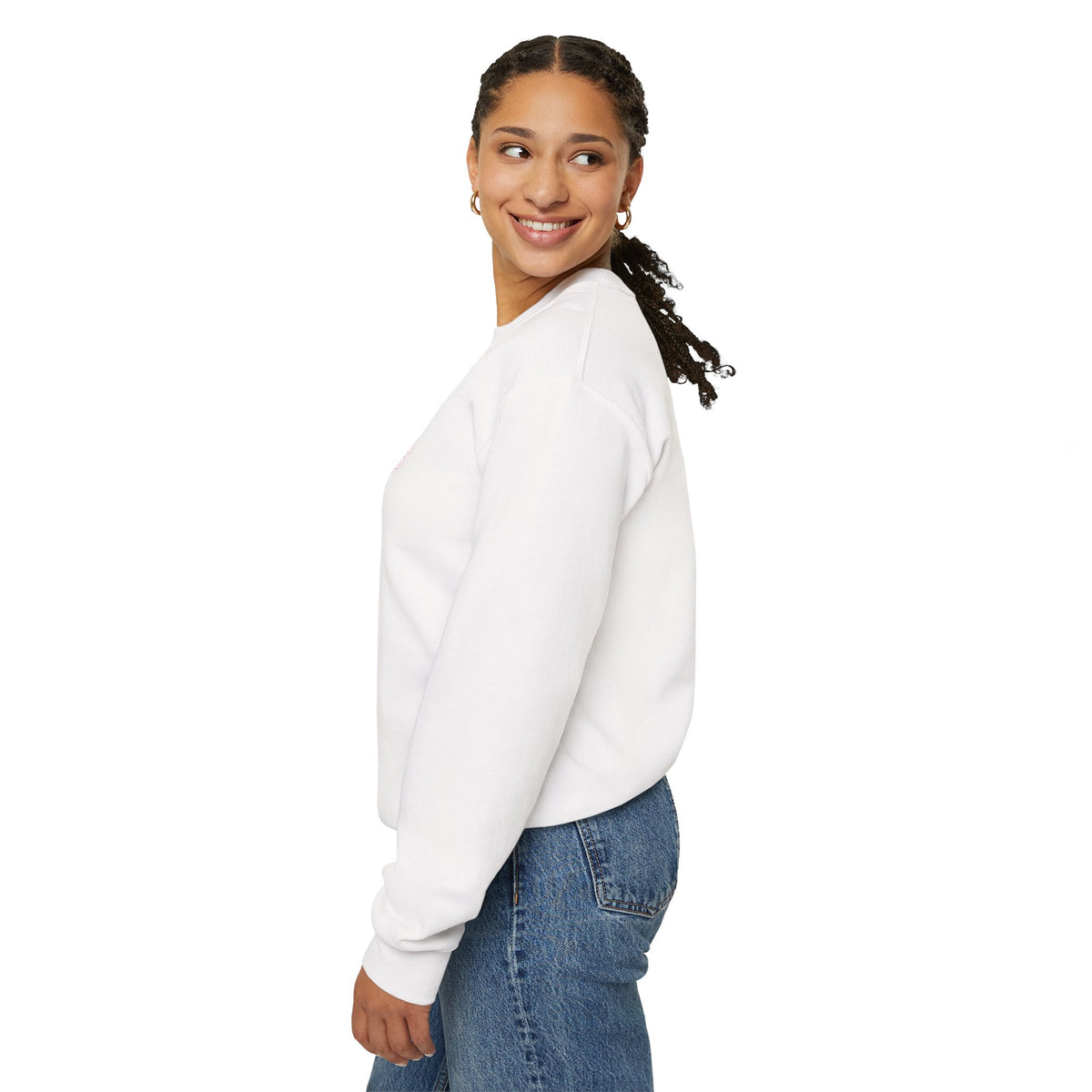 Heart Chest Patch Sweatshirt