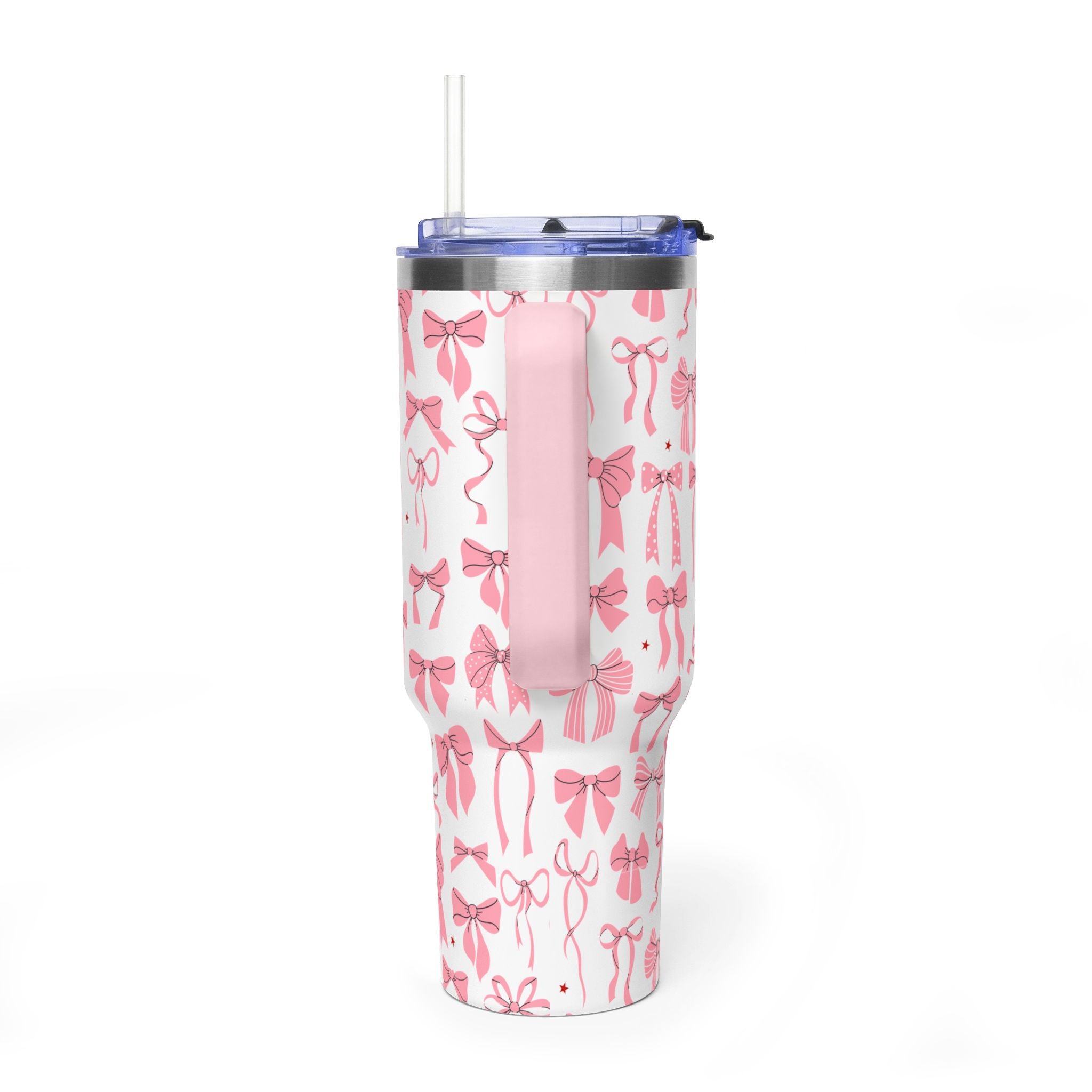 Pink Bow's Pattern 40oz Tumbler