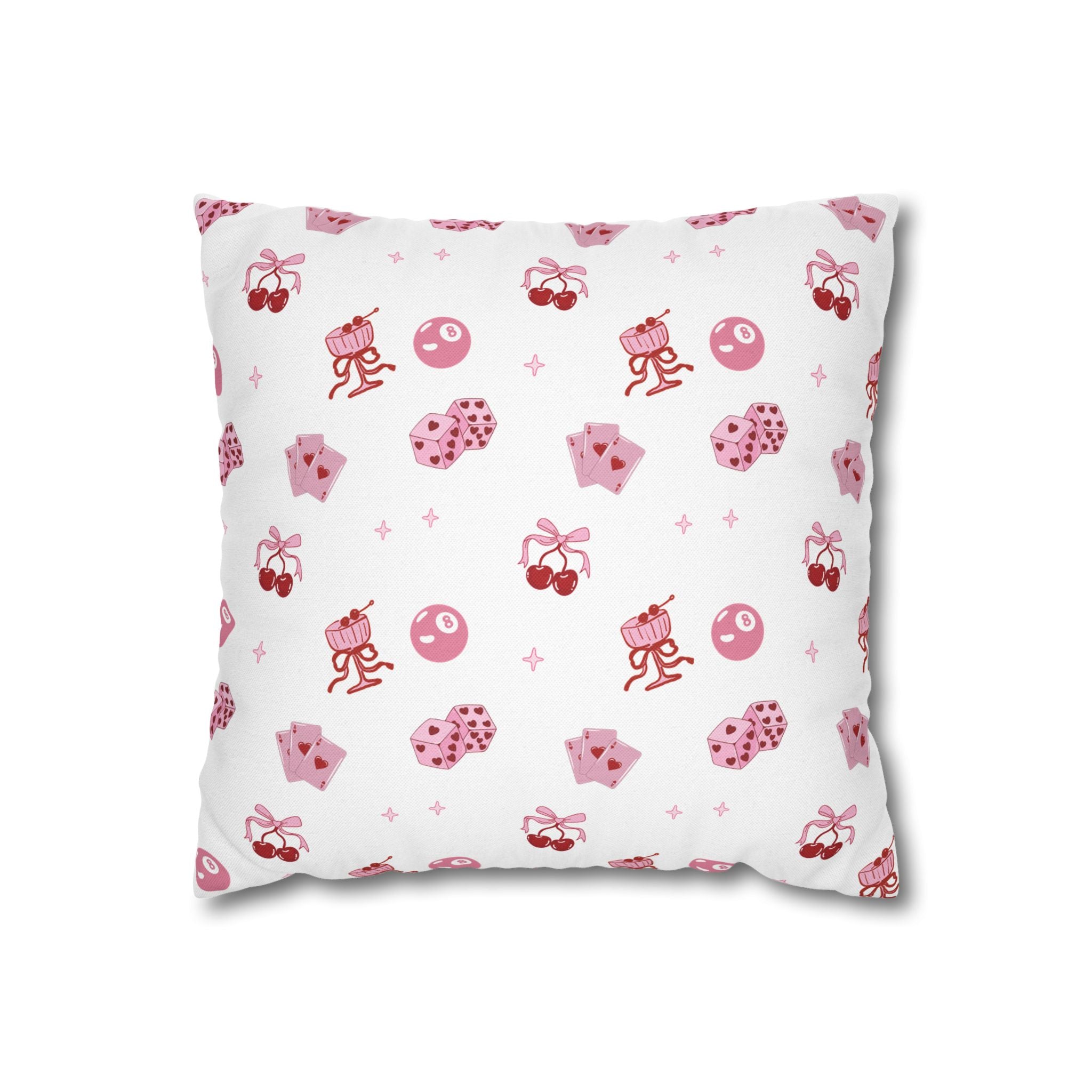 Cute Pink Coquette Pillowcase Cover