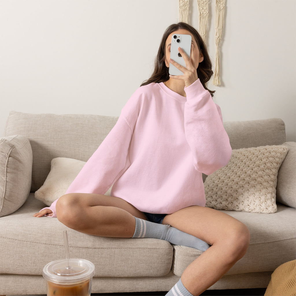 Heart Chest Patch Sweatshirt