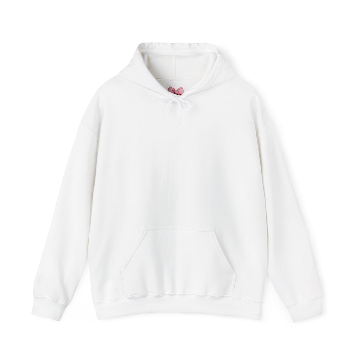 Floral Garden Pattern Back Print Hoodie