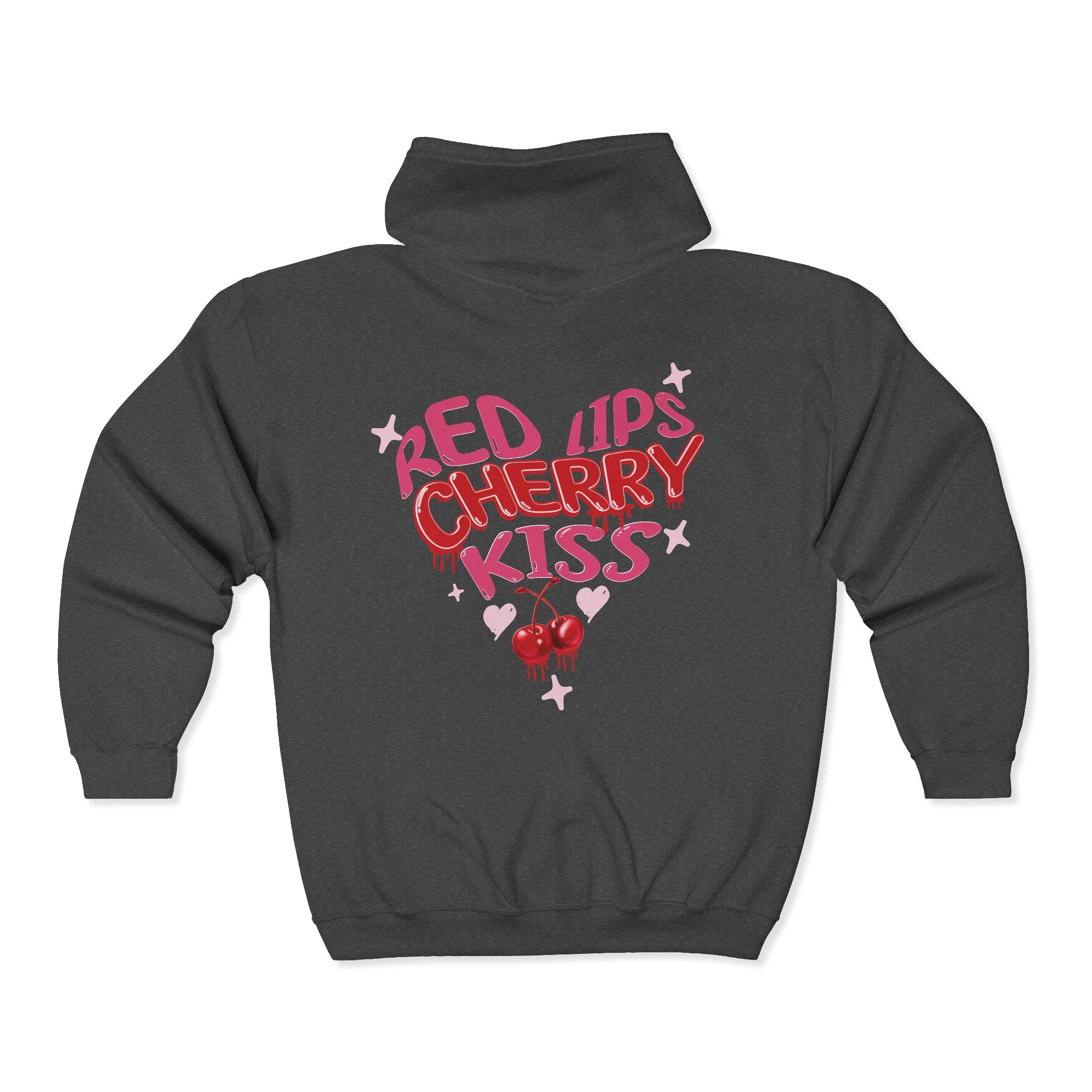 Cherry Kiss Zip Hoodie