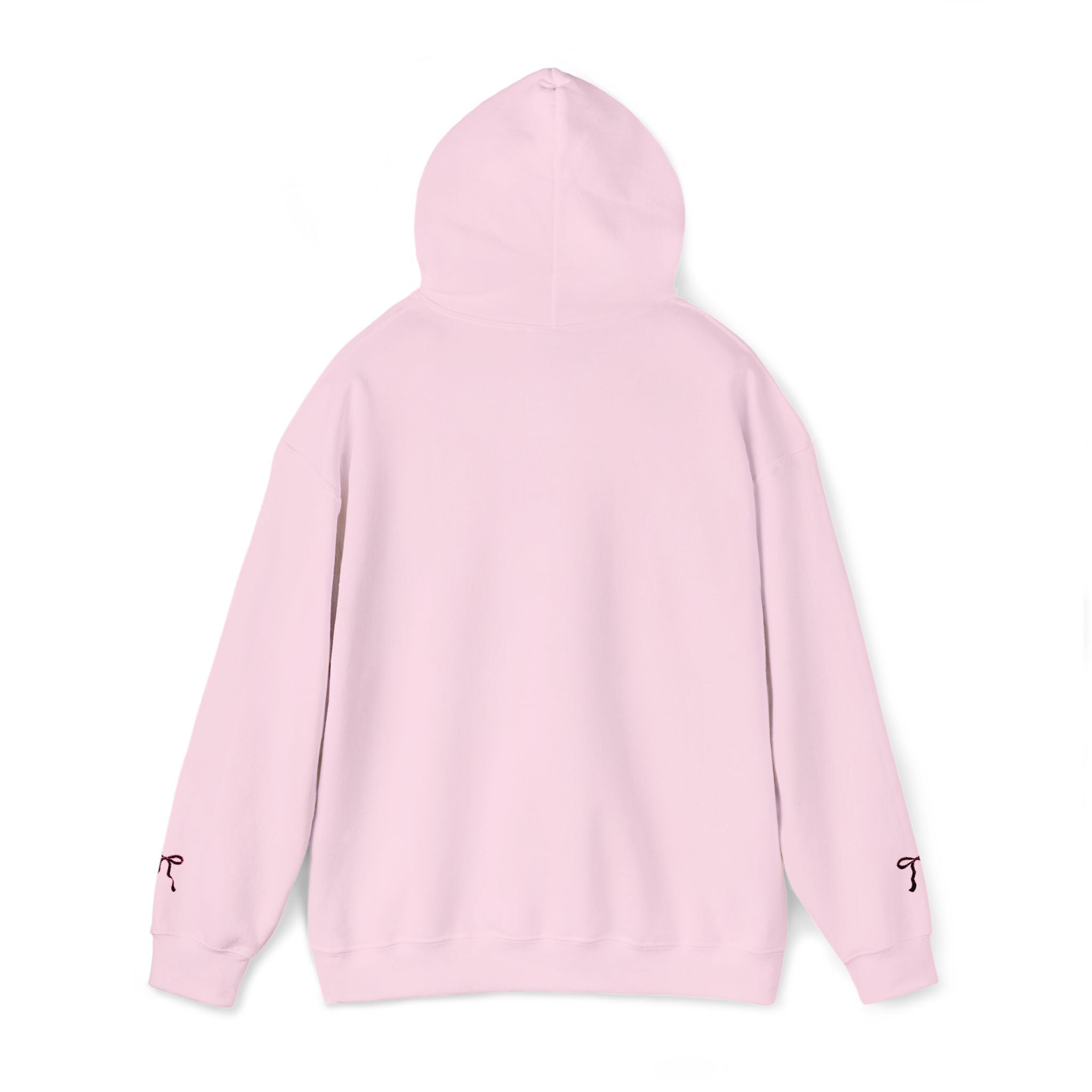 Matching Pink Hoodie Cute Balloon Dog & Bow's