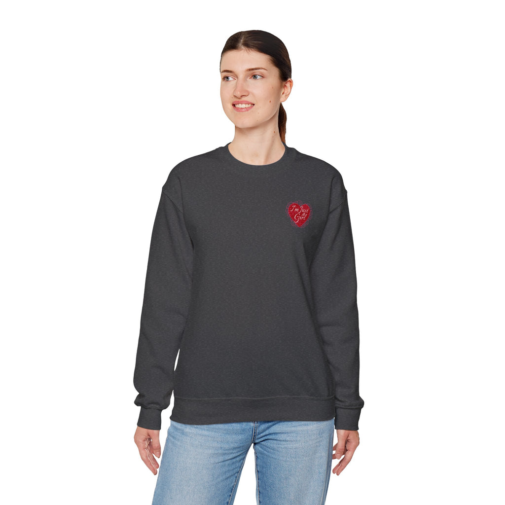 Heart Chest Patch Sweatshirt