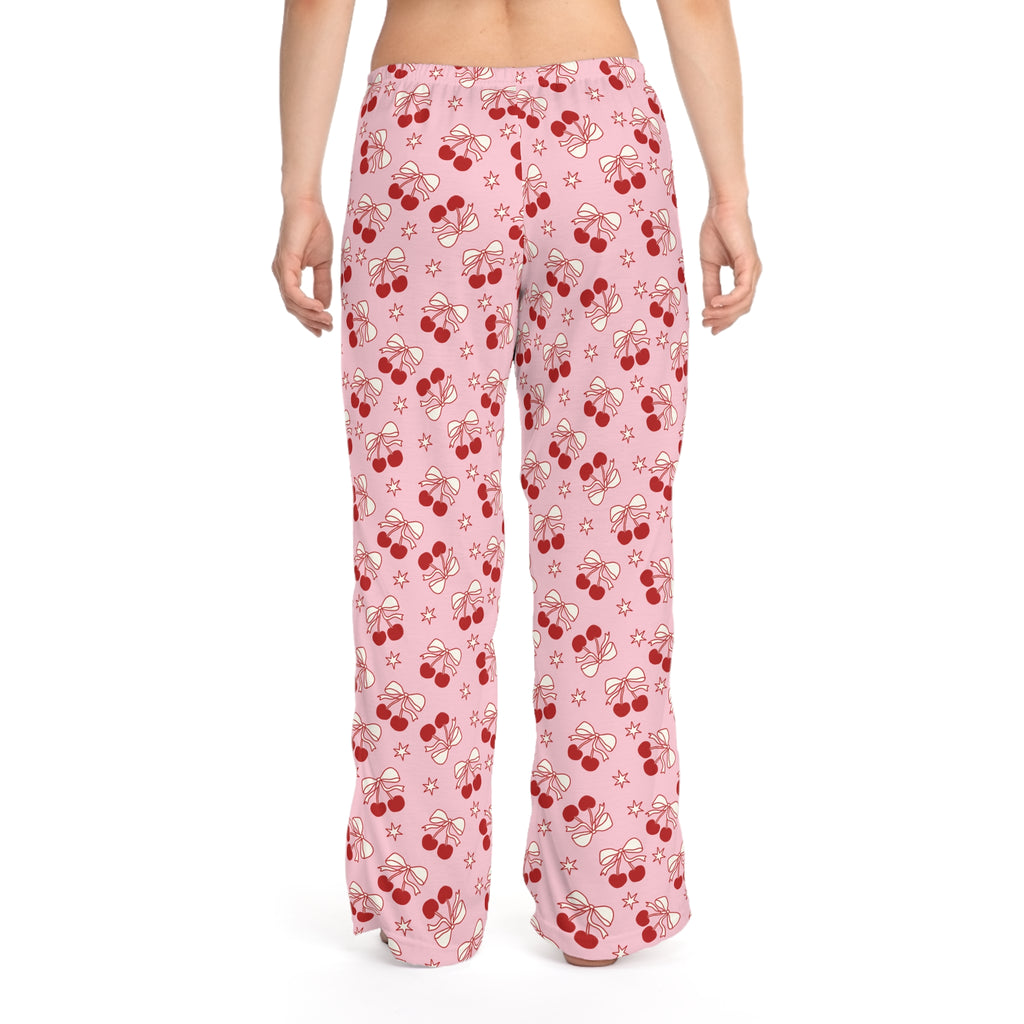 Cozy Bow's & Cherries Pajama Pants
