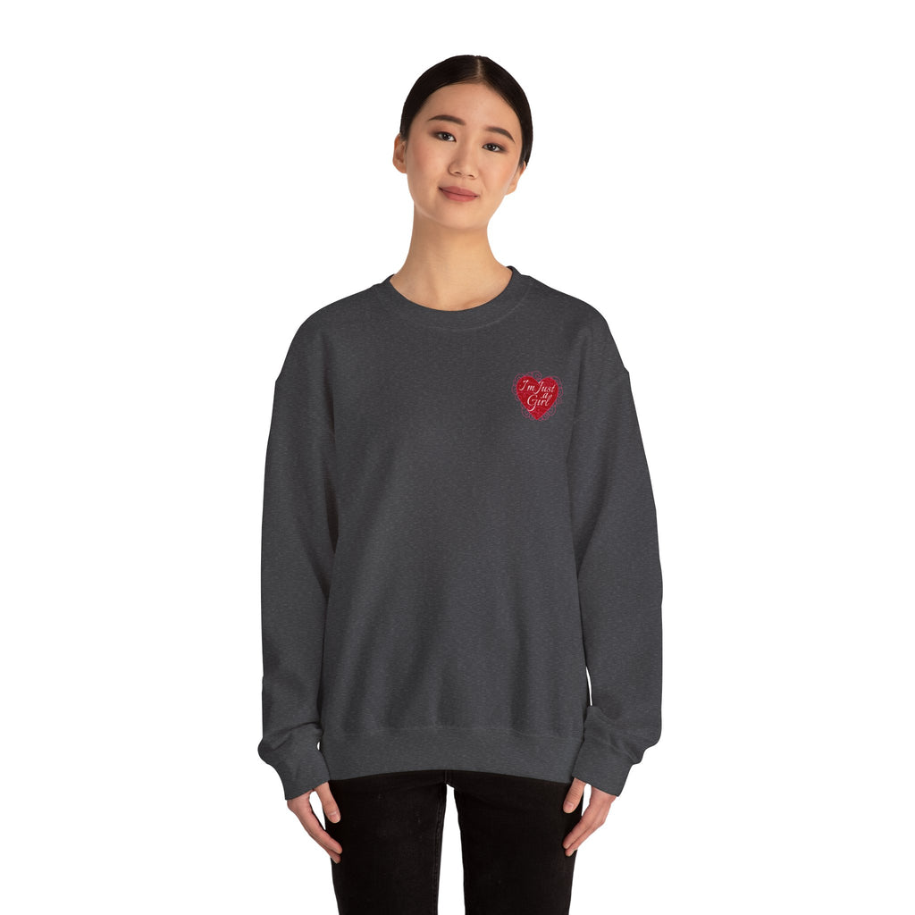 Heart Chest Patch Sweatshirt