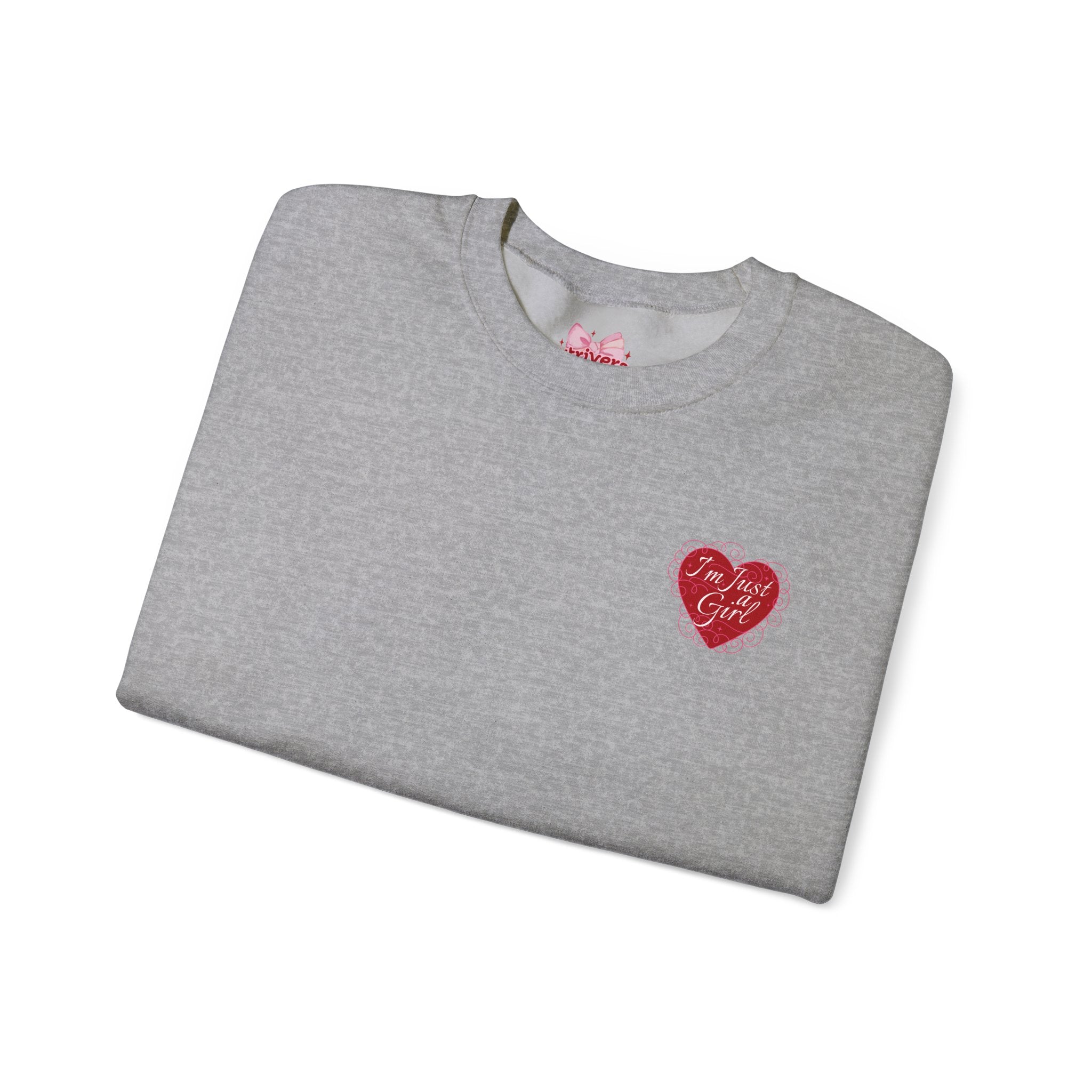 Heart Chest Patch Sweatshirt