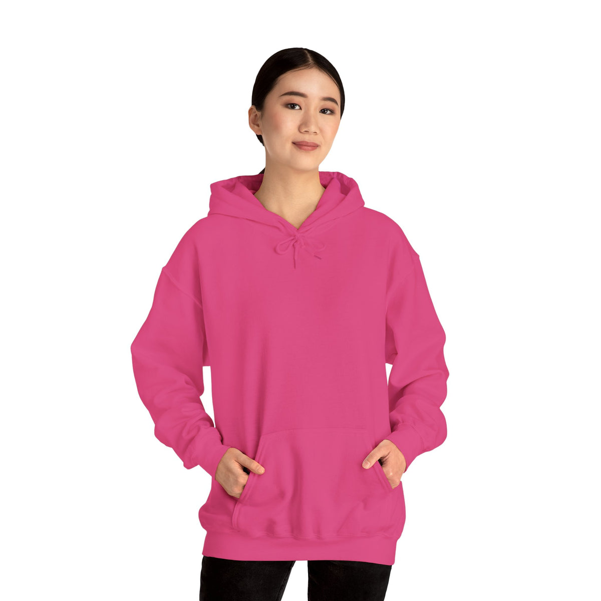 Floral Garden Pattern Back Print Hoodie