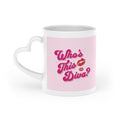 Pink Heart Mug