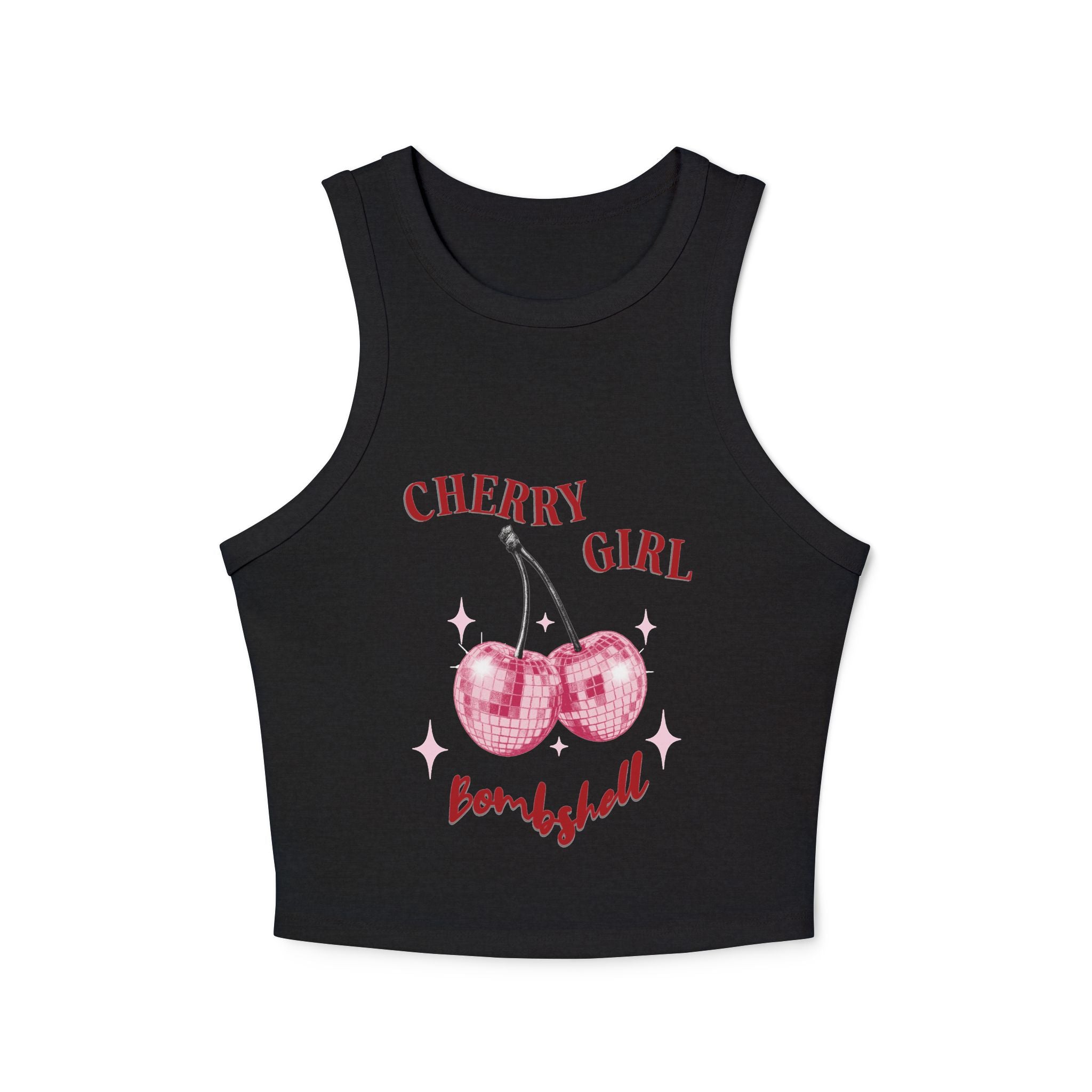 Cherry Girl Bombshell Racer Tank