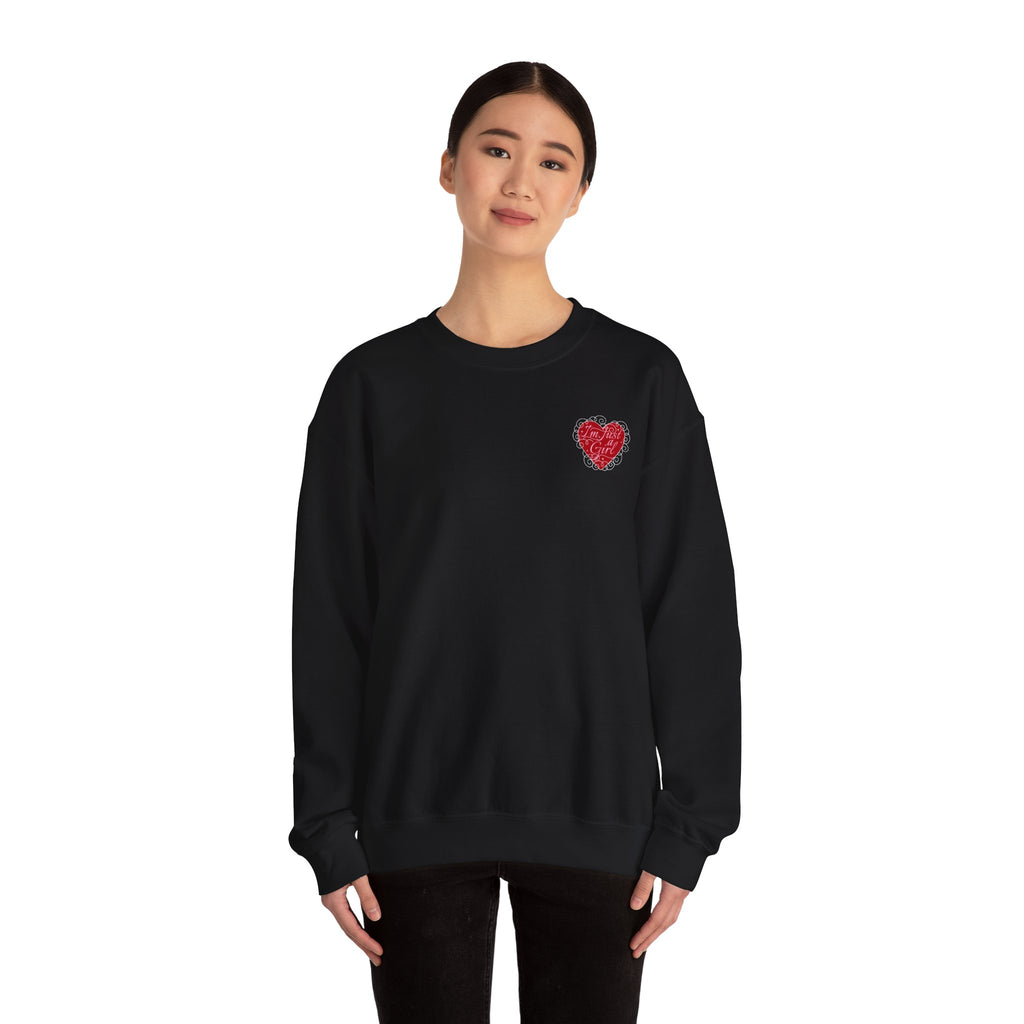 Heart Chest Patch Sweatshirt