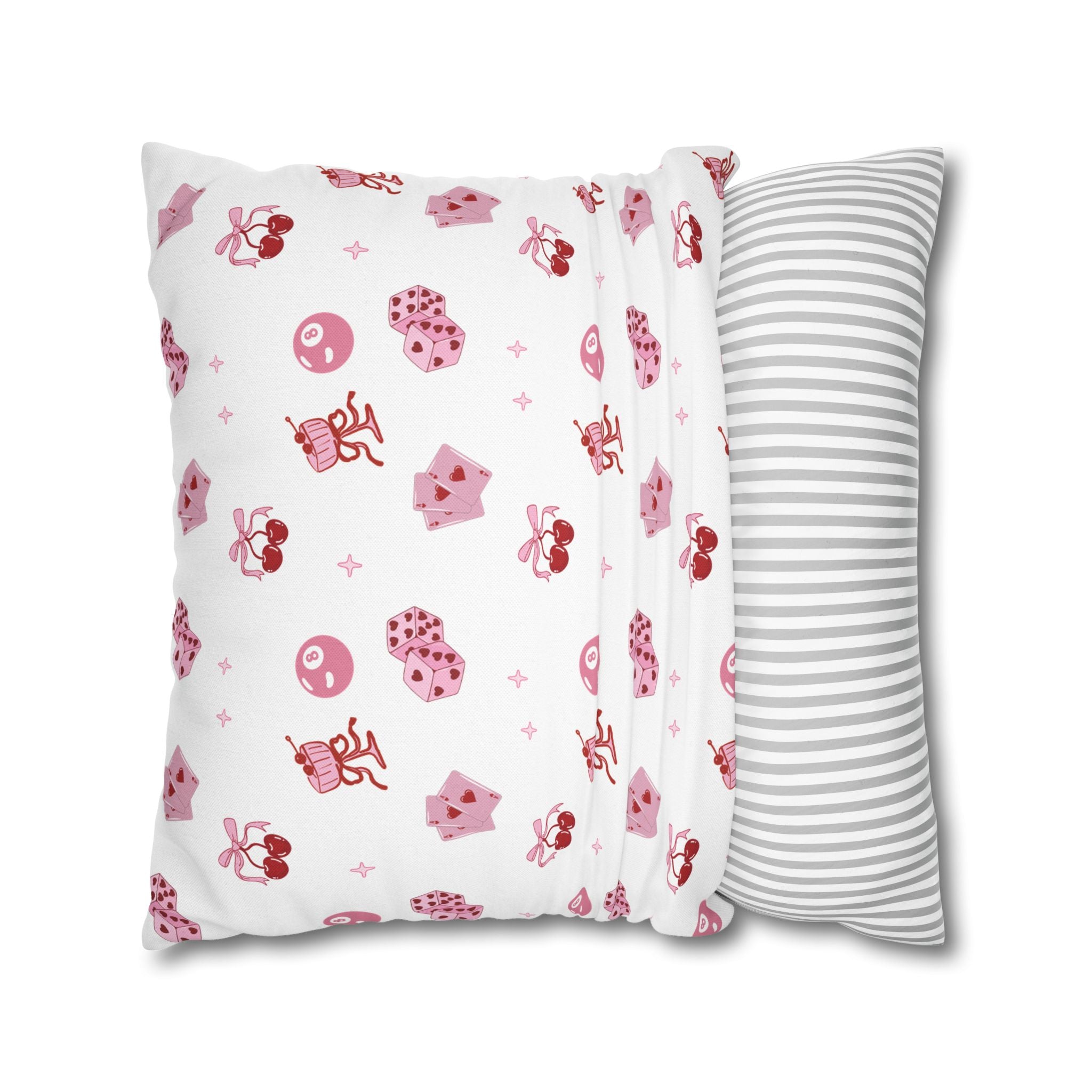 Cute Pink Coquette Pillowcase Cover