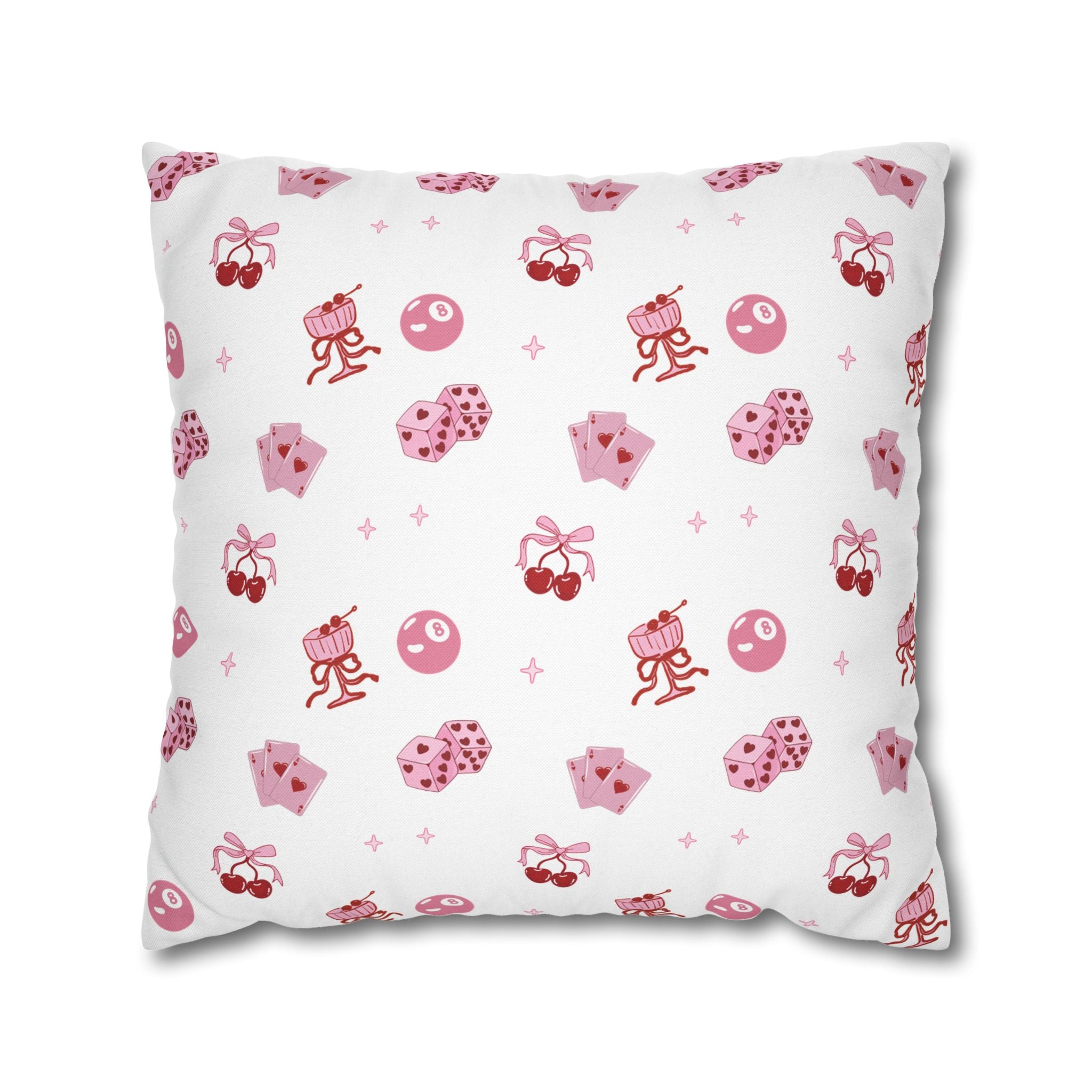 Cute Pink Coquette Pillowcase Cover