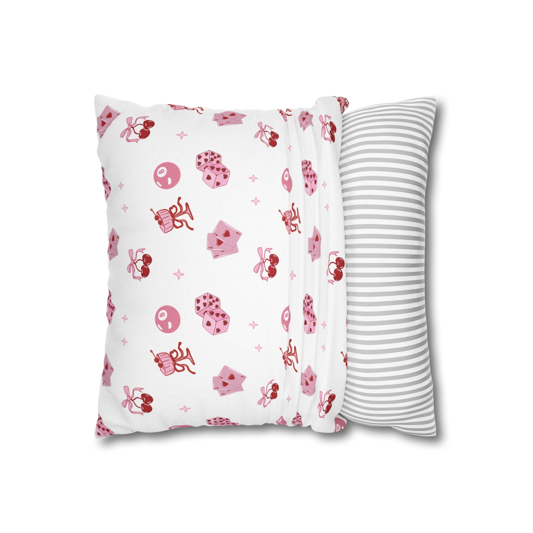 Cute Pink Coquette Pillowcase Cover