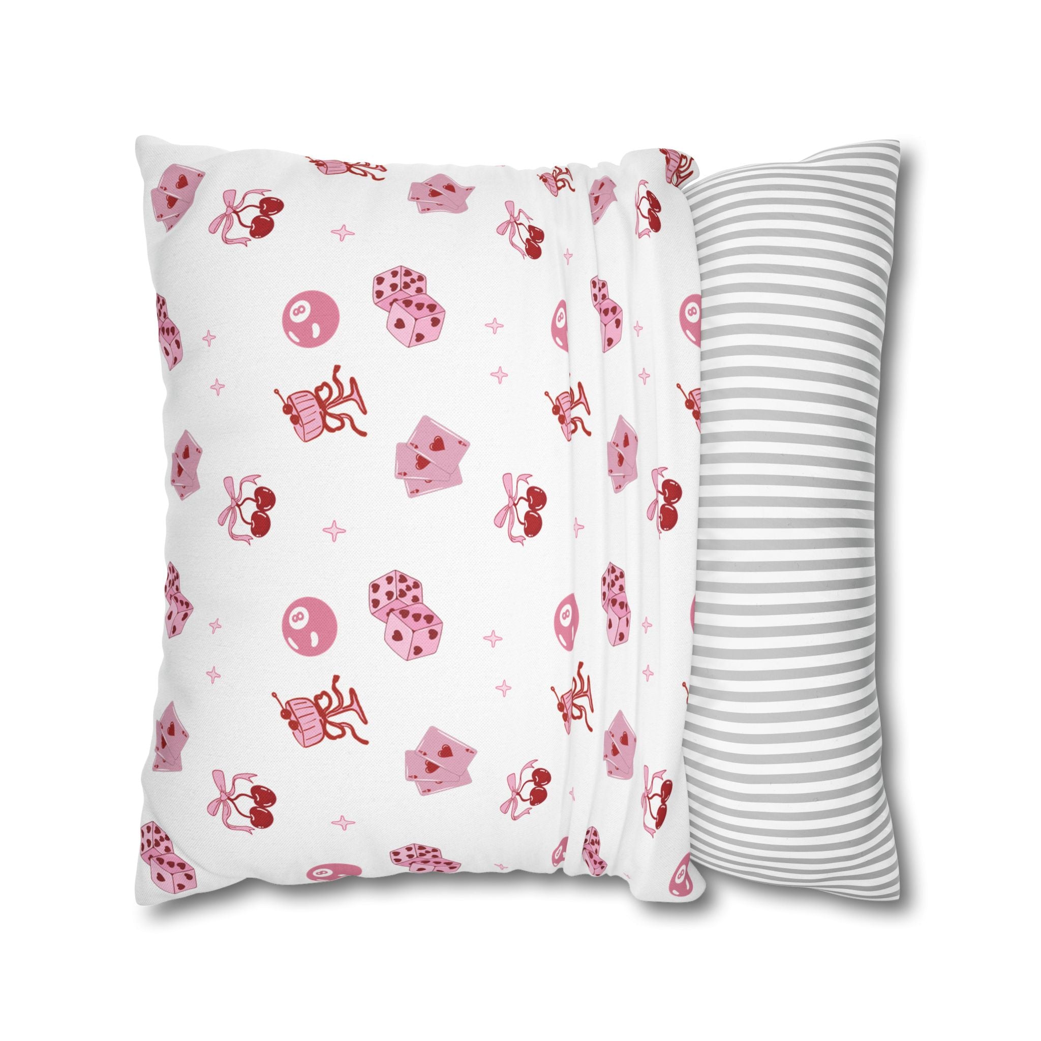 Cute Pink Coquette Pillowcase Cover