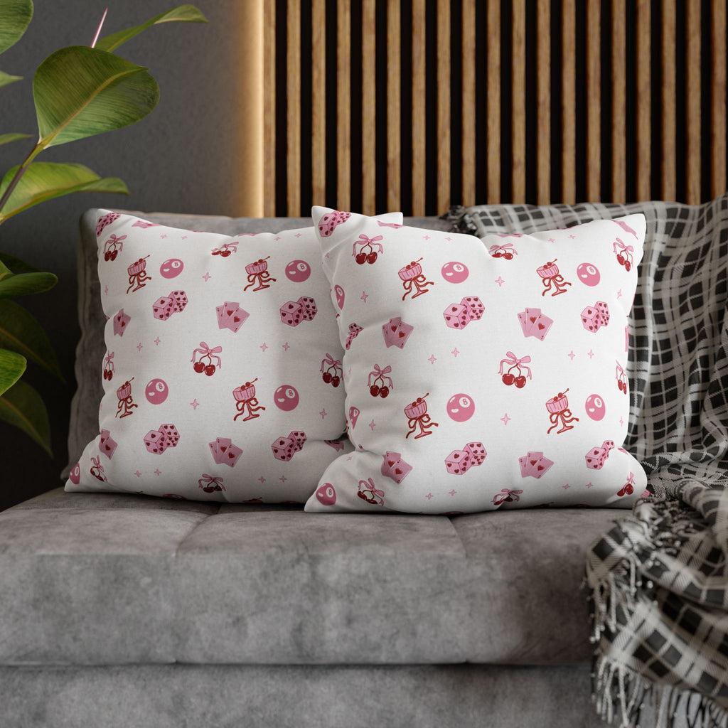 Cute Pink Coquette Pillowcase Cover