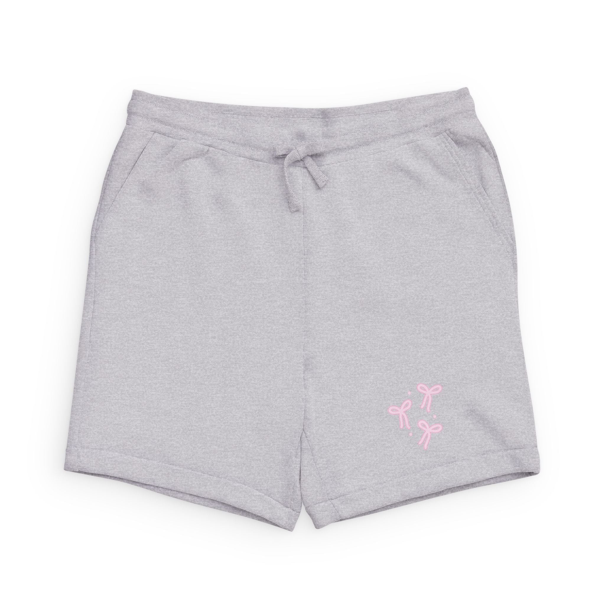 Pink Ribbon Bow Sweatshorts