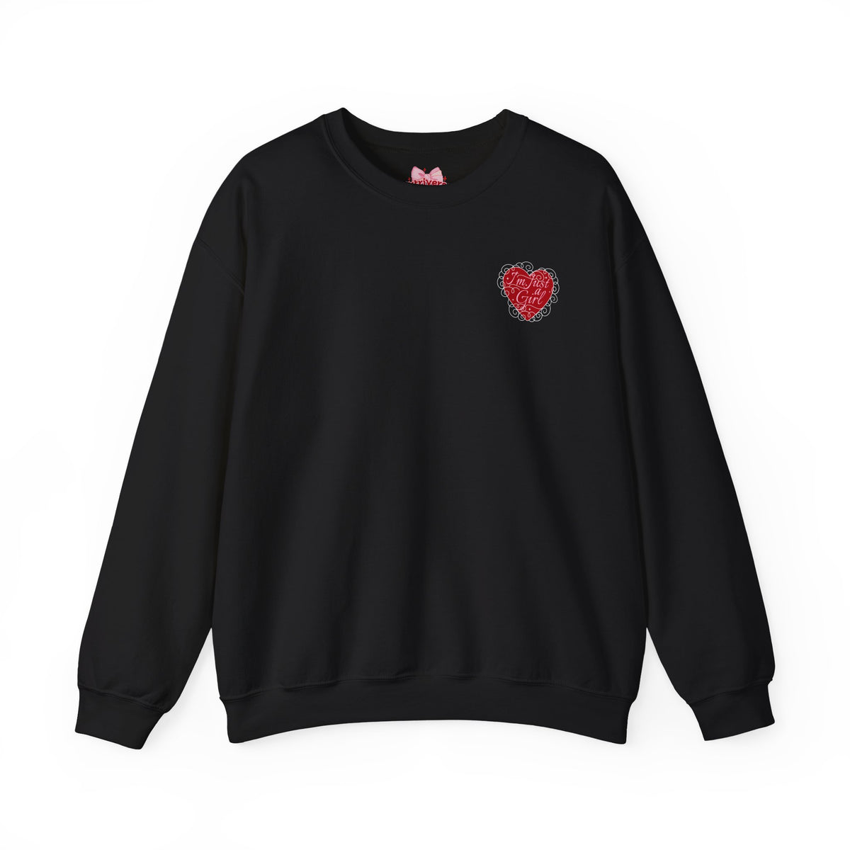 Heart Chest Patch Sweatshirt